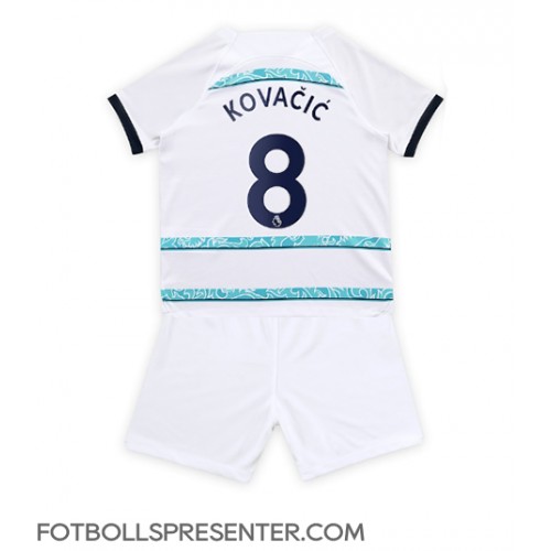 Chelsea Mateo Kovacic #8 Bortatröja Barn 2022-23 Kortärmad (+ korta byxor)
